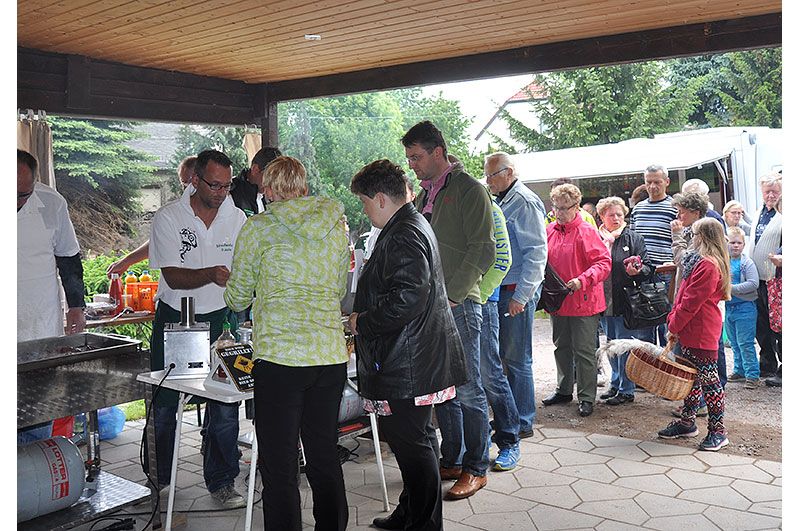 Hoffest 2015 auf der Straußenfarm Uwe Joite in Sachsen